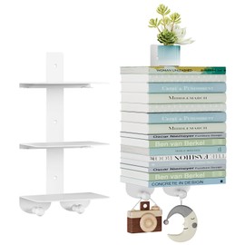 BOSAIDONG Vertical Spine Metal Tower for Wall Mounted Set of 2