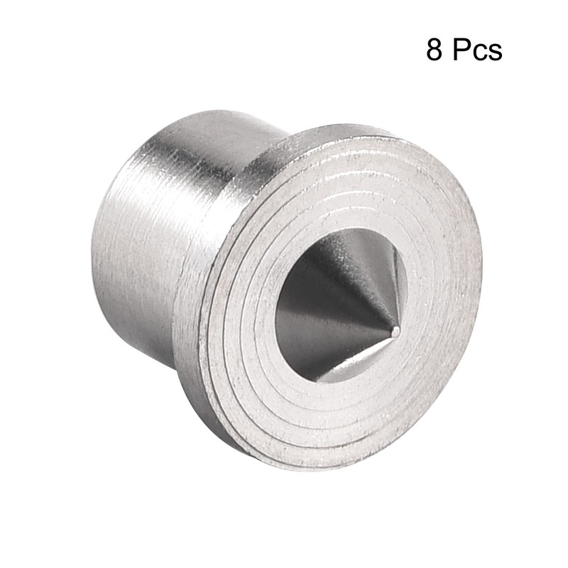 sourcing map 6mm Drill Center for Dowel and Tenon, Stainless