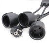 SZRMCC EU Europe Schuko UPS PDU Y Splitter Power Cord