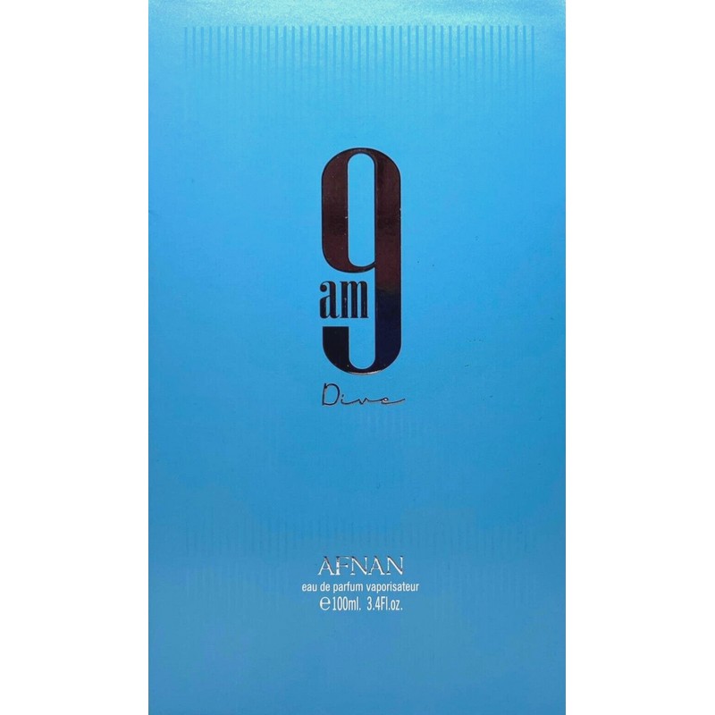 Afnan 9AM Dive Eau De Parfum Spray For Men 3.4
