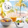 ABOOFAN Cow Shaped Foods Bowl Ceramic Fruit Bowl Funny Animal