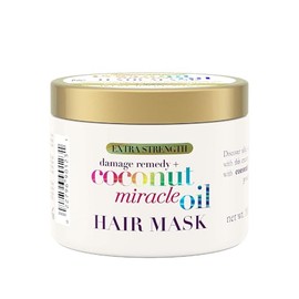 OGX, Tratamiento Capilar Reparador en Mascarilla Aceite de Coco, 177 ml