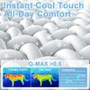 Cooling Mat for Dogs, Q-Max>0.5 Thin Breathable Dog Cooling Mat