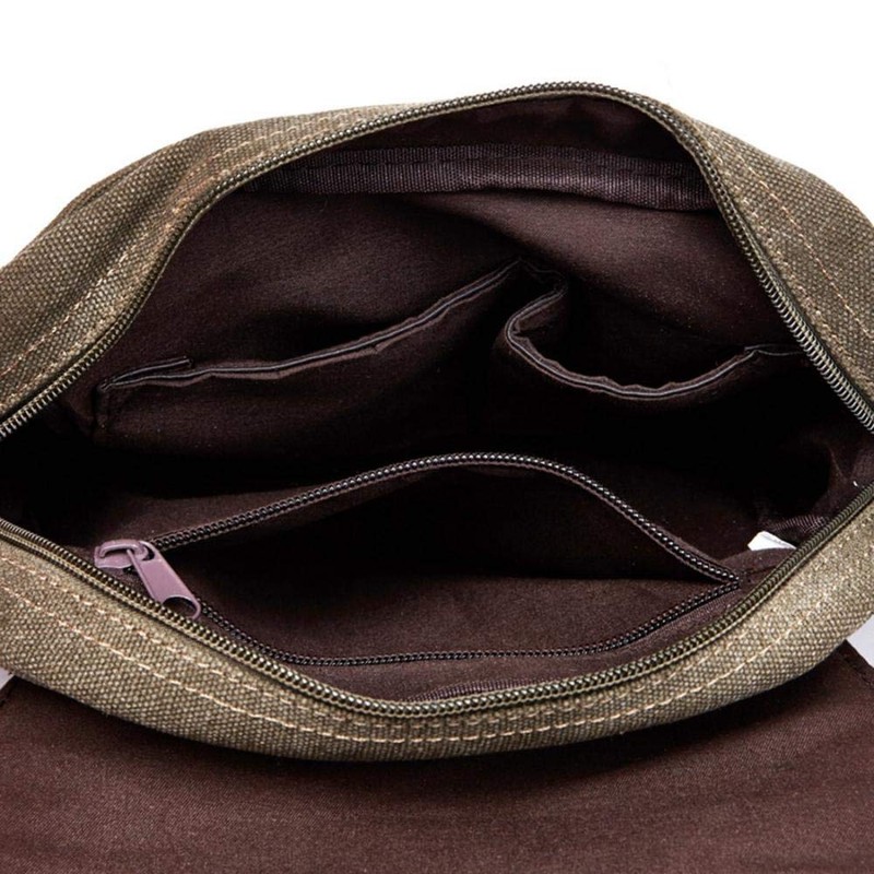 Canvas Messenger Bag Shoulder Bag Laptop Bag Satchel Bag Bookbag