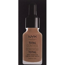 Nyx Professional Makeup Base Liquida De Maquillaje Total Control Drop Foundation, Tono Cocoa, 13 ml