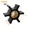 ANSIKE Brass Core Impeller with O-Ring Kit Compatible With Milwaukee