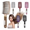 Cepillo Doble Peine Para Desenredar Cabello Masaje Capilar F