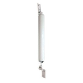 WRS 9" White Pneumatic Screen Door Closer - Light Duty