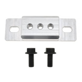 Solid Aluminum Transmission Mount for GM for Chevy TH350 TH400 4L60E 4L65E 4L70E 4L80E 4L85E 6L80E 6L90E 700R4 T56 Magnum 2004R TR6060 Manual Powerglide Muncie 4 speed 551404 with Bolts