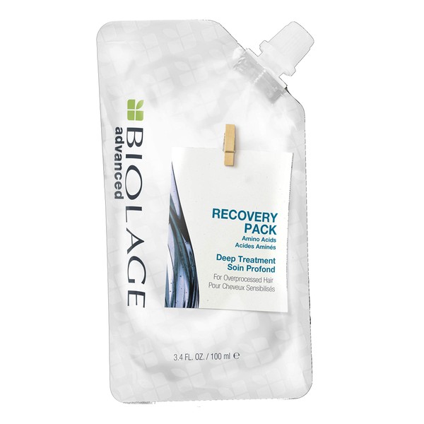 Biolage | Advanced Keratindose | Recovery Deep Treatment Pack For Over-Processed, Fragile Hair, 100ml