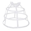 Women 3 Hoops Pannier Petticoat Hollow Out Birdcage Skirt Wedding
