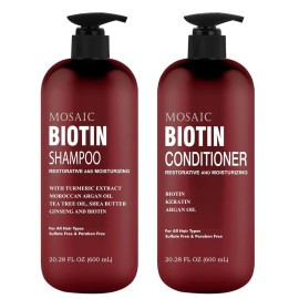 AnatoliaDaphne Biotin Shampoo and Conditioner Set for Hair Growth, Thinning Hair Treatment, Hai