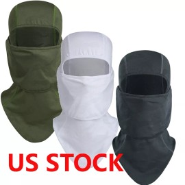 Unbranded Balaclava Face Mask UV Protector Lightweight Motorcycle Snowboard Shiesty Mask - Sand solid