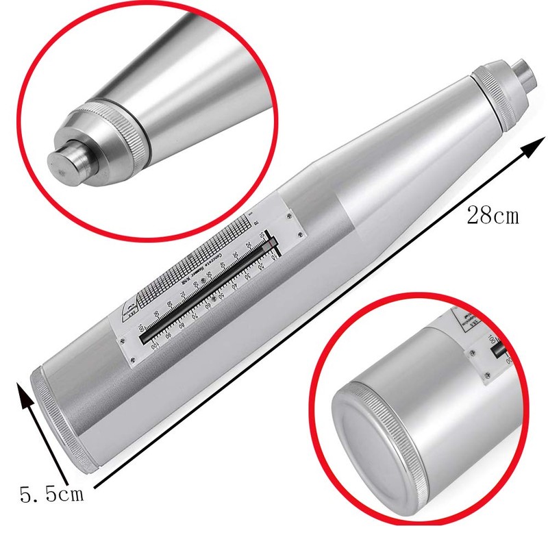 VOTOER Professional Concrete Test Hammer Rebound Tester Hammer Resiliometer 10-60Mpa