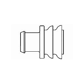 TE Connectivity Superseal Car Connector Gasket - Green x 100
