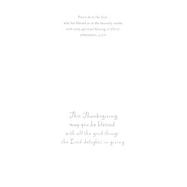 Dayspring Happy Thanksgiving Blessings Overflow Blessed Pumpkin Apple Cart Dayspring Card