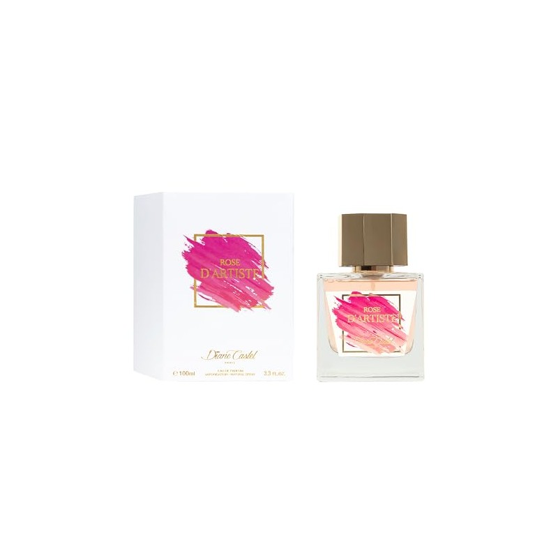 Diane Castel Rose d'Artiste - Fresh Floral Fragrance - Perfume