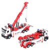 Crane Car Toy, 1:32 Tow Truck Toy Tow Model, 360°