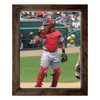Yadier Molina - 14X17 Full Color Photo Sign With Wood