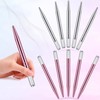 10 Pieces Microblading Pens Manual Eyebrow Microblade Pens Aluminum Hand