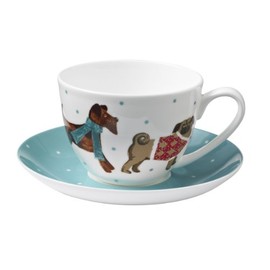 Ulster Weavers Hound Dog Bone China Cup and Saucer