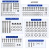 GOLKNHA 673 PCS 304 Stainless Steel Bolt & Screw Kit