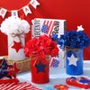 SiliFine 6 Sets 4th of July Decoration Independence Day Centerpiece