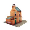 O Gauge (7mm) 1:43 Scale Model Railway Building Corner Row