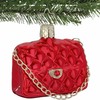 Inge-glas Red Clutch Bag 6cm