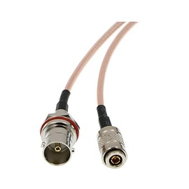 DIN 1.0/2.3 to BNC Female Cable for Blackmagic HyperDeck Shuttle HD SDI 75ohm RG179 Alvin's Cables