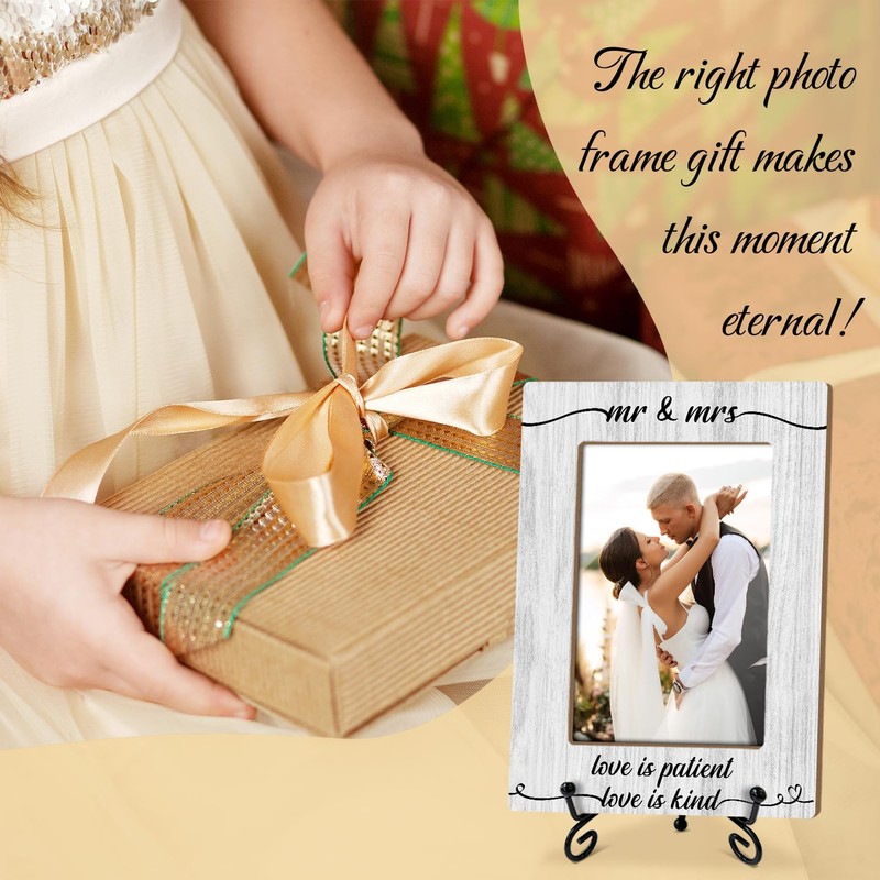 Mr & Mrs Picture Frame, Picture Gifts For Wife Husband