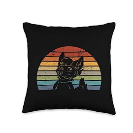 Furry Fandom Furries Give Huggies Apparel Retro Furry Fandom-Cute OwO Fursuit Throw Pillow, 16x16, Multicolor