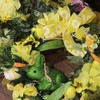 Easter Egg Wreath Frame 3pcs Oval Shaped Wreath Frame Green