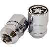 Butzi 12x1.50 Chrome Anti Theft Locking Wheel Bolt Nuts &