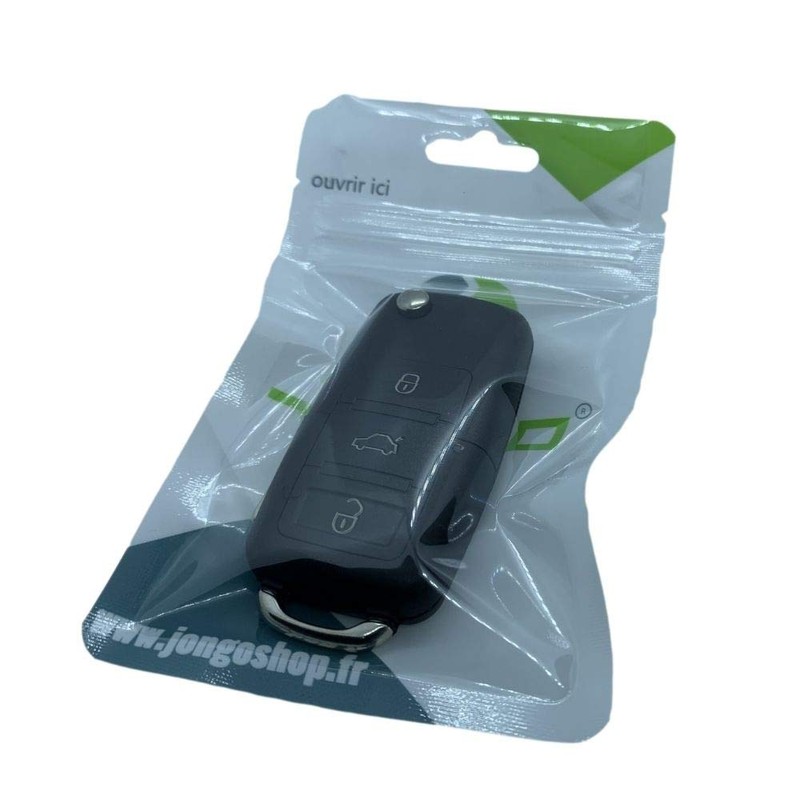 Remote Control Plip Key Shell Case with 3 Buttons for