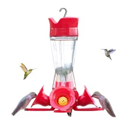 Perky-Pet 203CPBN Pinch Waist Glass Hummingbird Feeder