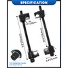 SIXIWANZI Macpherson Strut Spring Compressor Tool, 2PCS Heavy Duty Coil