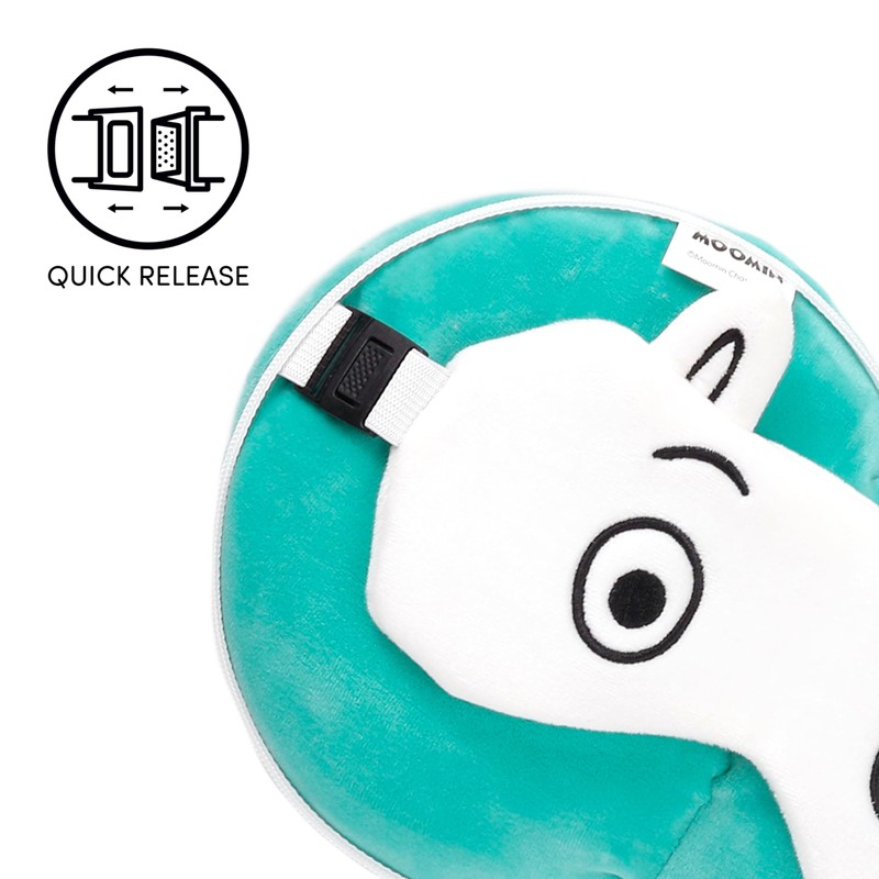 Puckator Moomin Travel Pillow with Relaxeazzz Mask