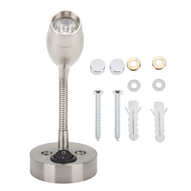 RV Reading Light Portable Space Saving Easy Installation LED Indoor