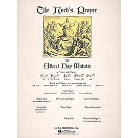 Lord's Prayer: Medium Low Voice B-flat and Piano