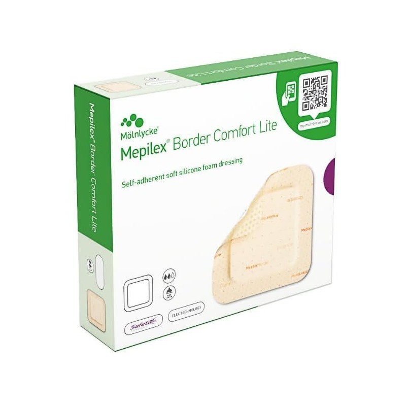 Mepilex Border Comfort Lite 10x10m - Pack of 10