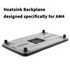 Lelukee CPU Heatsink Back Panel, CPU Heatsink Mounting, CPU Fan