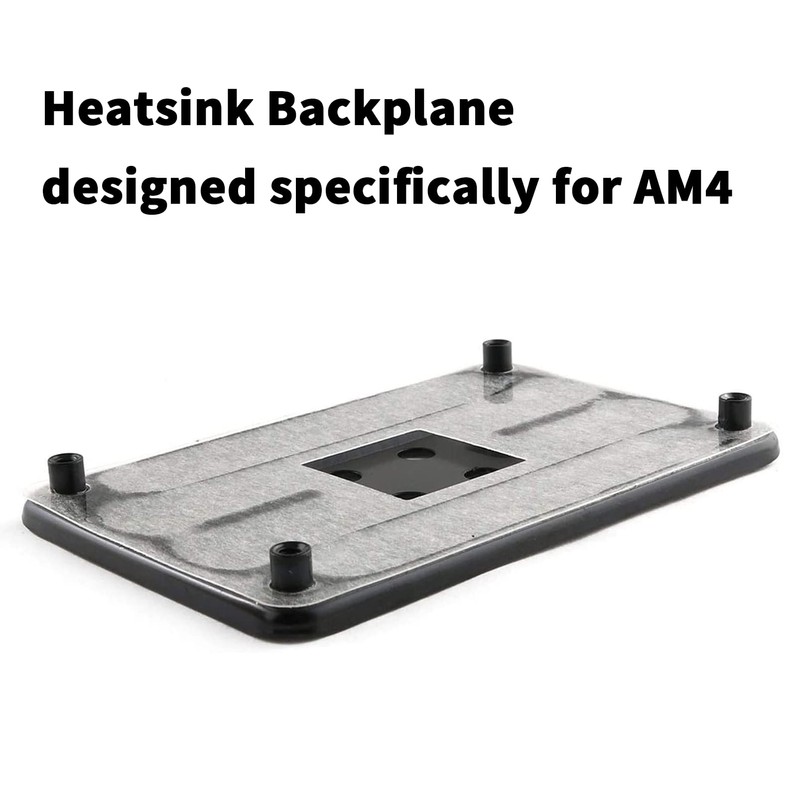 Lelukee CPU Heatsink Back Panel, CPU Heatsink Mounting, CPU Fan