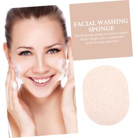 Healeved 10pcs Exfoliating Facial Sponges Travel Toiletries Body Scrubber Makeup Sponge Shower Scrubber