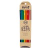 Tombow Pencil Ippo KB-KNN04-2B Kakikata Pencil, 2B, Natural