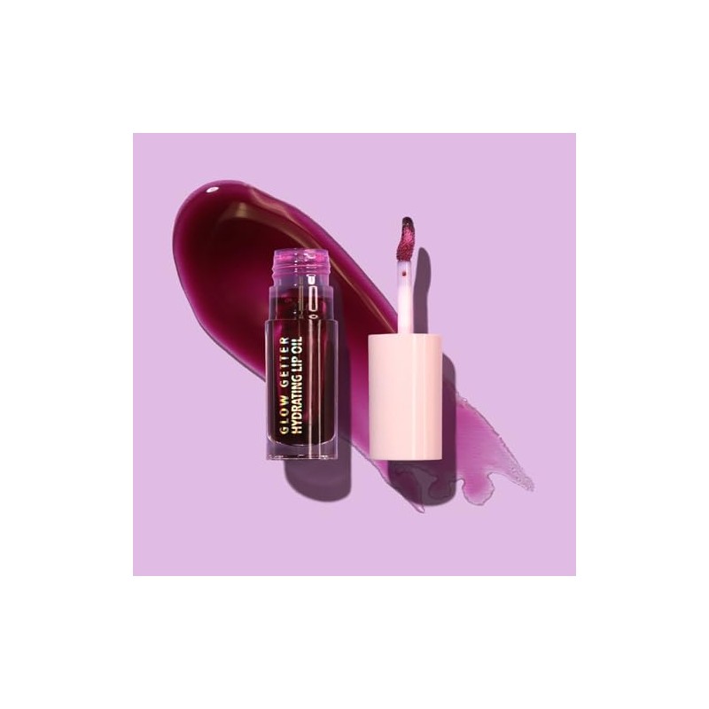 Moira Glow Getter - Aceite hidratante para labios (005, Berry