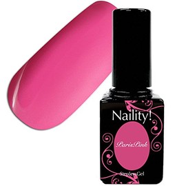 Naility! Gel Nail Stepless Gel 164 Paris Pink 0.2 oz (7 g)