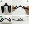 AUXPhome 6 Pack Universal Mini Adjustable Wall-Mounted Wizard Wand Display