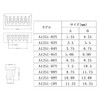 PENGLIN 460pcs MX 1.25mm Connector Kit 2/3/4/5/6/7/8/9/10 Pin Male and