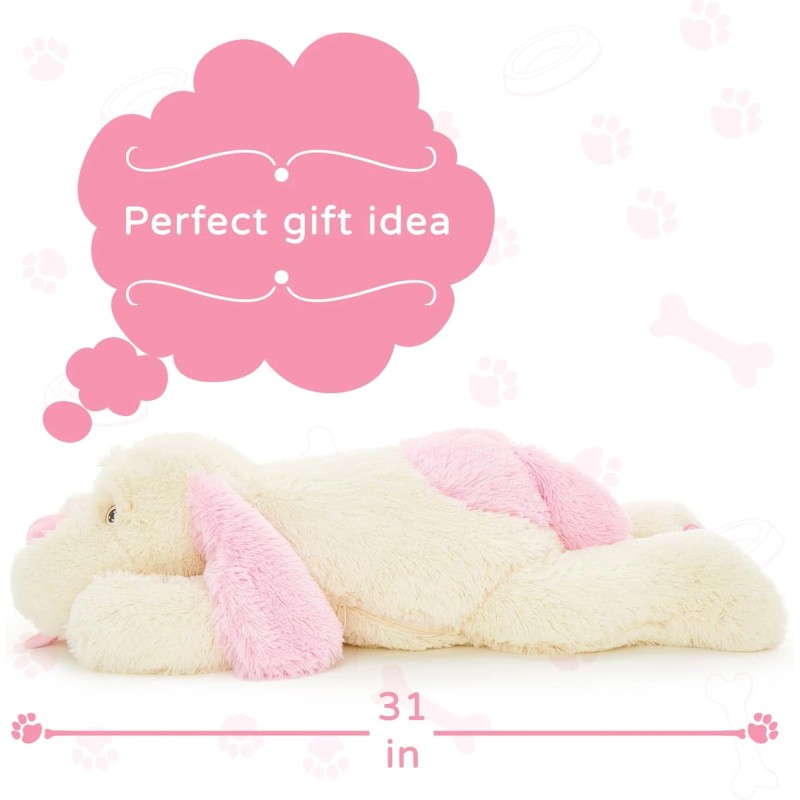 MaoGoLan Giant Stuffed Puppy Dog Big Plush Extra Large Stuffed